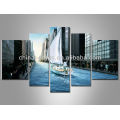 Decorative Multi-Panels Canvas Painting Wall Art Print With Colorful Print